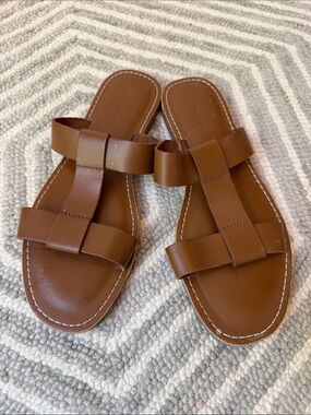 Madewell Boardwalk T-Strap Women's Sandals